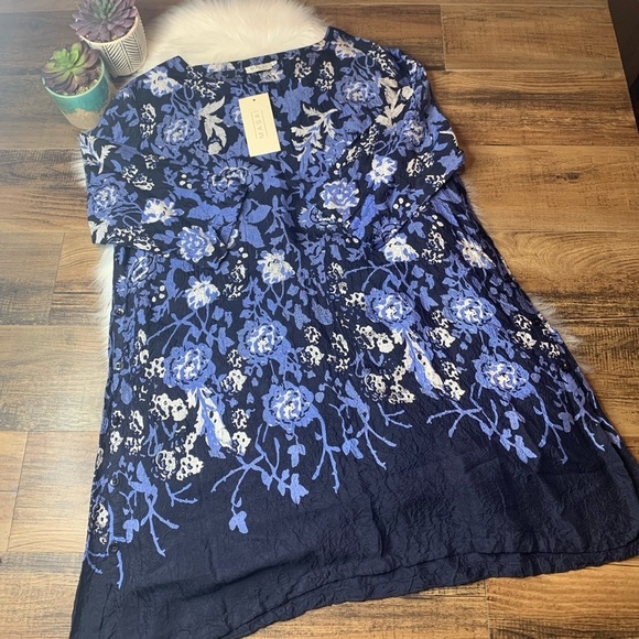 Masai Glinda Tunic Straight Loose in Porcela - Picture 6 of 7